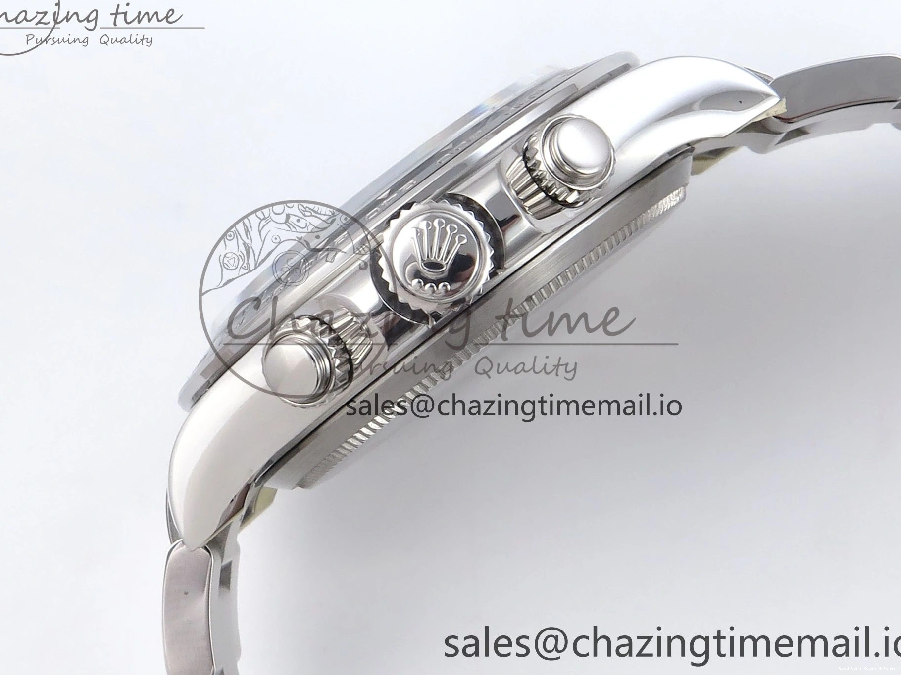 AAA Replica Watches SS White 126500 on SH Best 904L Edition 862 Daytona 1:1 Bracelet QF+ Steel Dial Reliable 1224